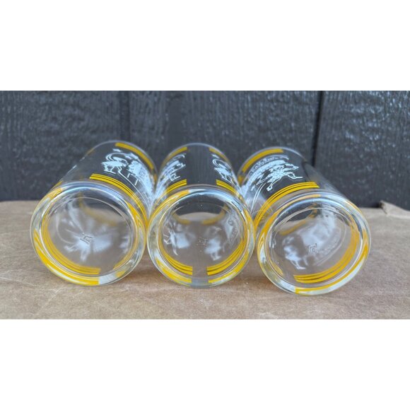 Vintage Hazel Atlas Washington DC Glasses Set Of 3 U.S. Capitol Lincoln Memorial - Picture 5 of 6